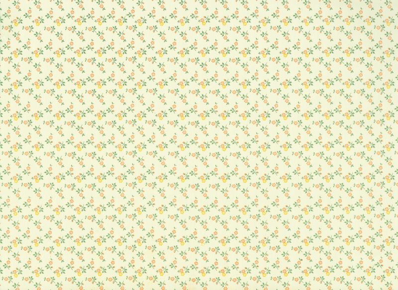 Carta Varese - små blomster i gul og orange